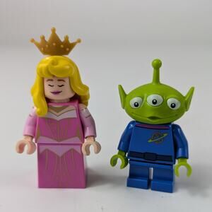 Lego Disney Minifigures Princess Aurora dis099 Toy Story Alien Collar toy017